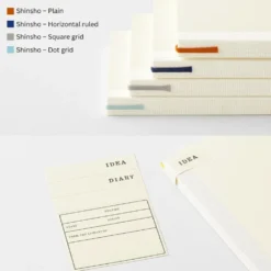 Midori MD Notebook B6 Slim – Grid