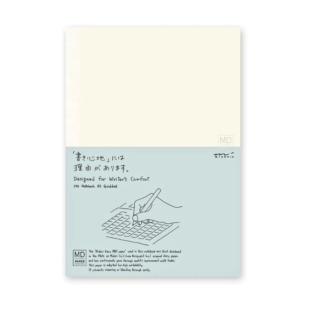 Midori MD Paper Notebook A5 – Grid