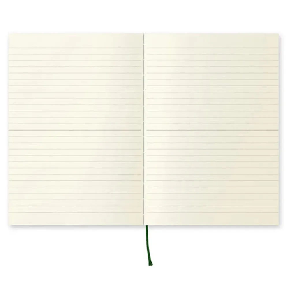 Midori MD Paper Notebook A6 – Ruled Lines, Thread-Stitch Binding