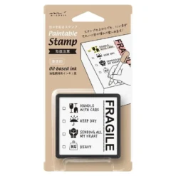 Midori Paintable Stamp - Fragile