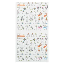 Midori Schedule Stickers --- Sports Ojisan