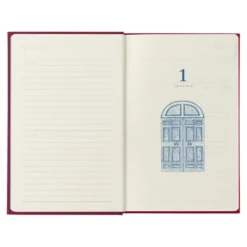Midori 10 Year Diary - Dark Red