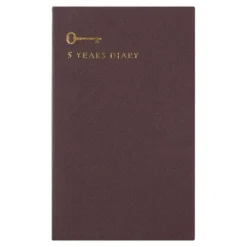Midori 5 Year Diary - Gate Black