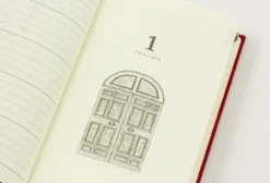 Midori 5 Year Diary - Gate Red