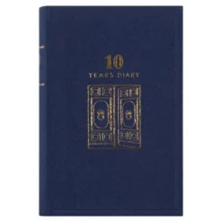 Midori 10 Year Diary - Navy