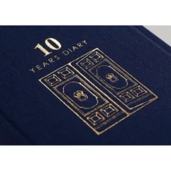 Midori 10 Year Diary - Navy