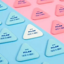 Milan 4836 Triangular Eraser [Can of 36 Erasers]