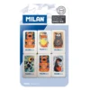 Milan 436A Animal Erasers [Pack of 6]