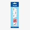 MILAN Flexible Eraser Set – 3 x 4045 Triangular & 2 x 430 Square (Pack of 5)