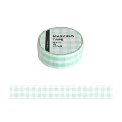 Mind Wave Check Pattern Masking Tape