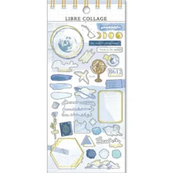 MIND WAVE Collage Gold Foil Stickers