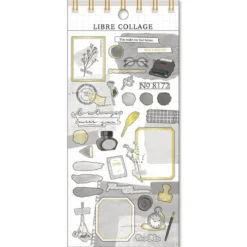 MIND WAVE Collage Gold Foil Stickers