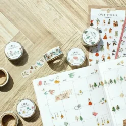 Mind Wave Cozy Die-Cut Washi Tape
