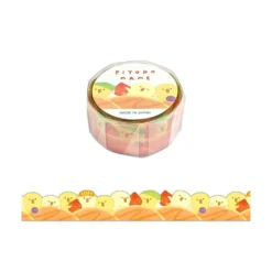 Mind Wave Piyoko Mame Die-Cut Masking Tape