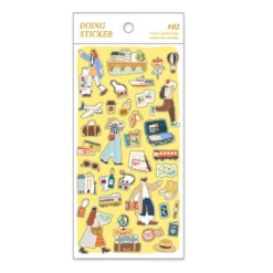 Mind Wave Planner Stickers – Travel Doing