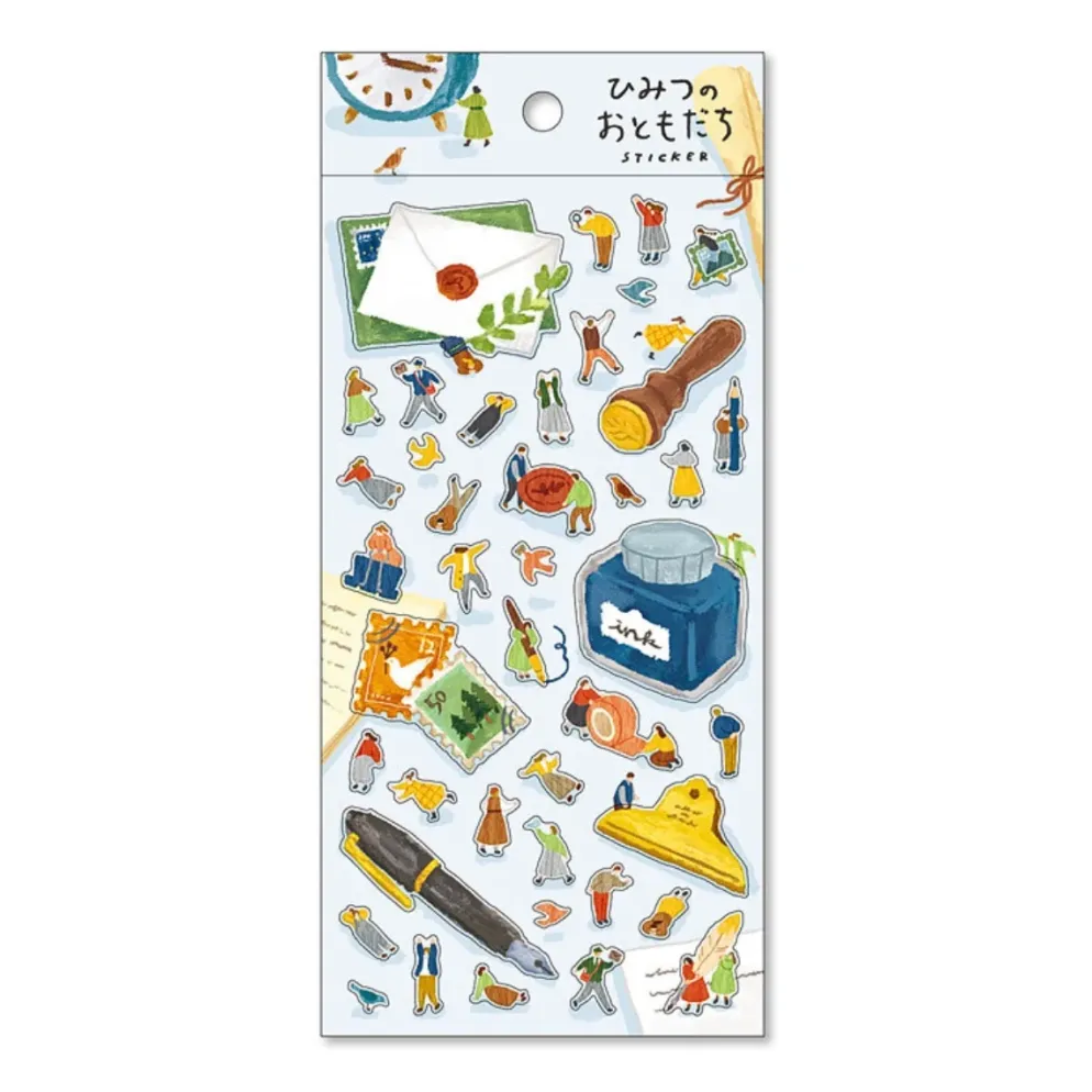 Mind Wave Sticker Sheet - Secret Friends & Letter