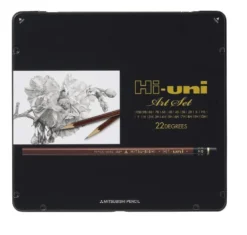 Mitsubishi Hi-Uni Pencil Art Set 22 Degrees (22 Pencils)