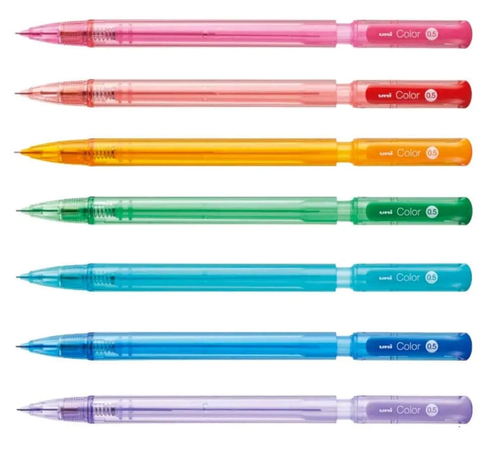 Mitsubishi Uni Color Erasable Mechanical Pencil 0.5mm