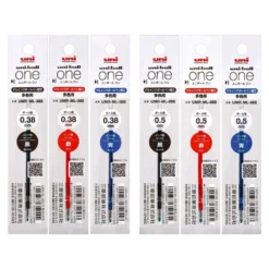Mitsubishi Uni-ball One Gel Pen Refill – 0.38mm / 0.5mm (Black, Red, Blue)