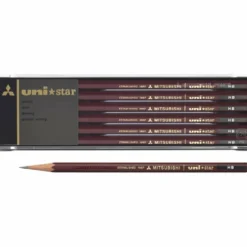 Mitsubishi Uni-Star Pencils (Set of 12)