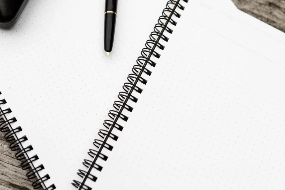 Mnemosyne A5 Dot Grid Notebook
