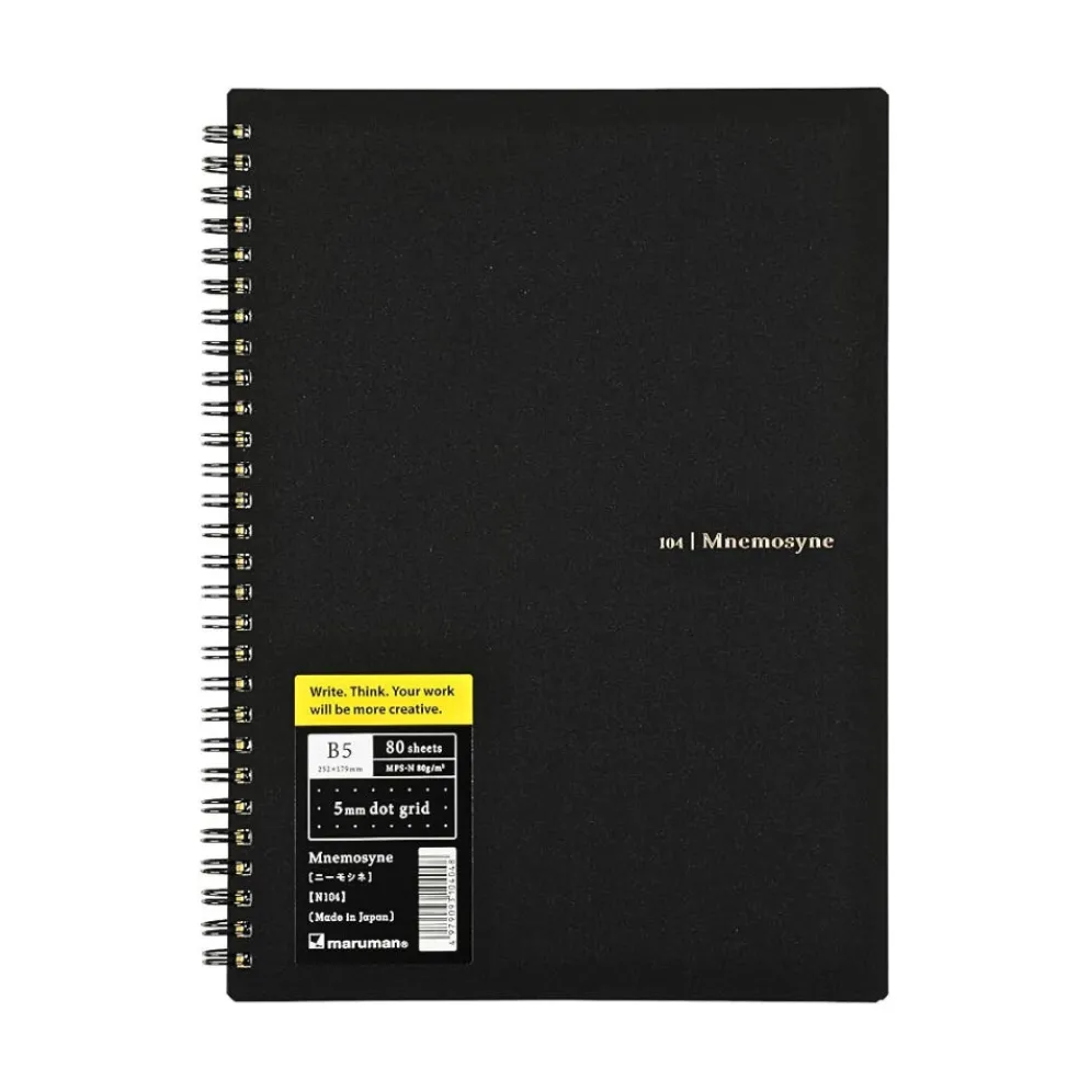 Mnemosyne B5 Dot Grid Notebook