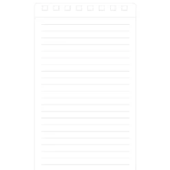 Mnemosyne Memo Book -- B7 : Ruled