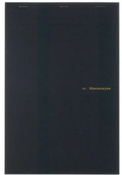 Mnemosyne Staple Bound Notepad N187A -- A4 : Graph