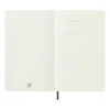 Moleskine A5 Large Soft Dotted Notebook - Black