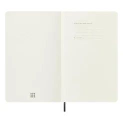 Moleskine A5 Large Soft Dotted Notebook - Black