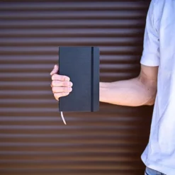 Moleskine A5 Large Soft Dotted Notebook - Black