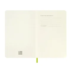 Moleskine Classic Notebook Soft Cover, A6 Pocket Size - Lemon Green