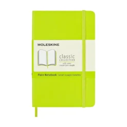 Moleskine Classic Notebook Soft Cover, A6 Pocket Size - Lemon Green