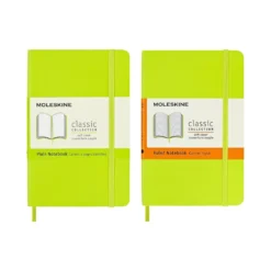 Moleskine Classic Notebook Soft Cover, A6 Pocket Size - Lemon Green