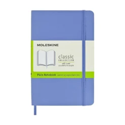 Moleskine Classic Notebook Soft Cover, A6 Pocket Size - Hydrangea Blue