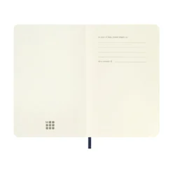 Moleskine Classic Notebook Soft Cover, A6 Pocket Size - Sapphire Blue