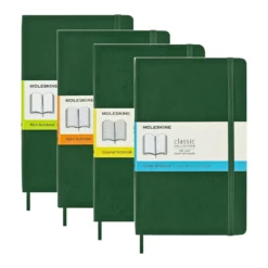 Moleskine Classic Notebook Soft Cover, A5 Large - Myrtle Green