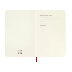 Moleskine Classic Notebook Soft Cover, A6 Pocket Size - Scarlet Red