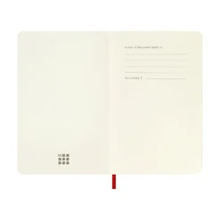 Moleskine Classic Notebook Soft Cover, A6 Pocket Size - Scarlet Red