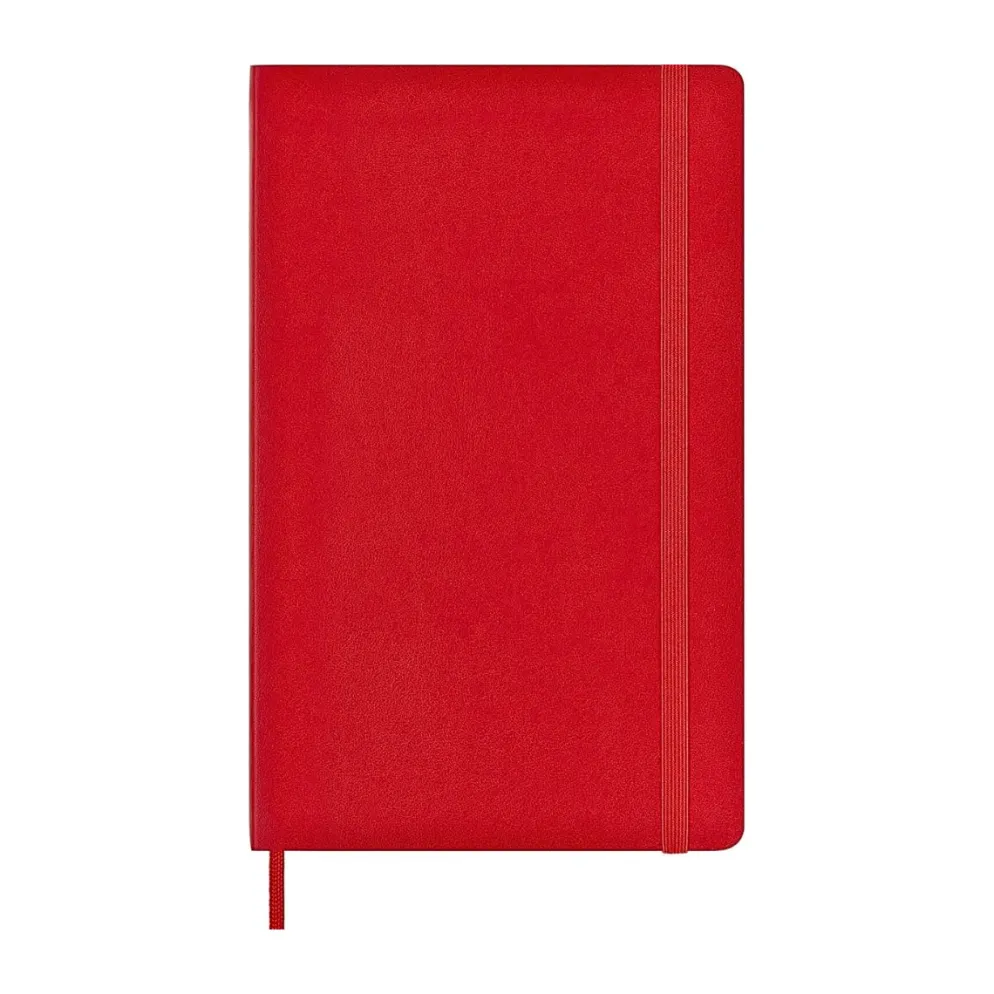 Moleskine Classic Notebook Soft Cover, A5 Large - Red
