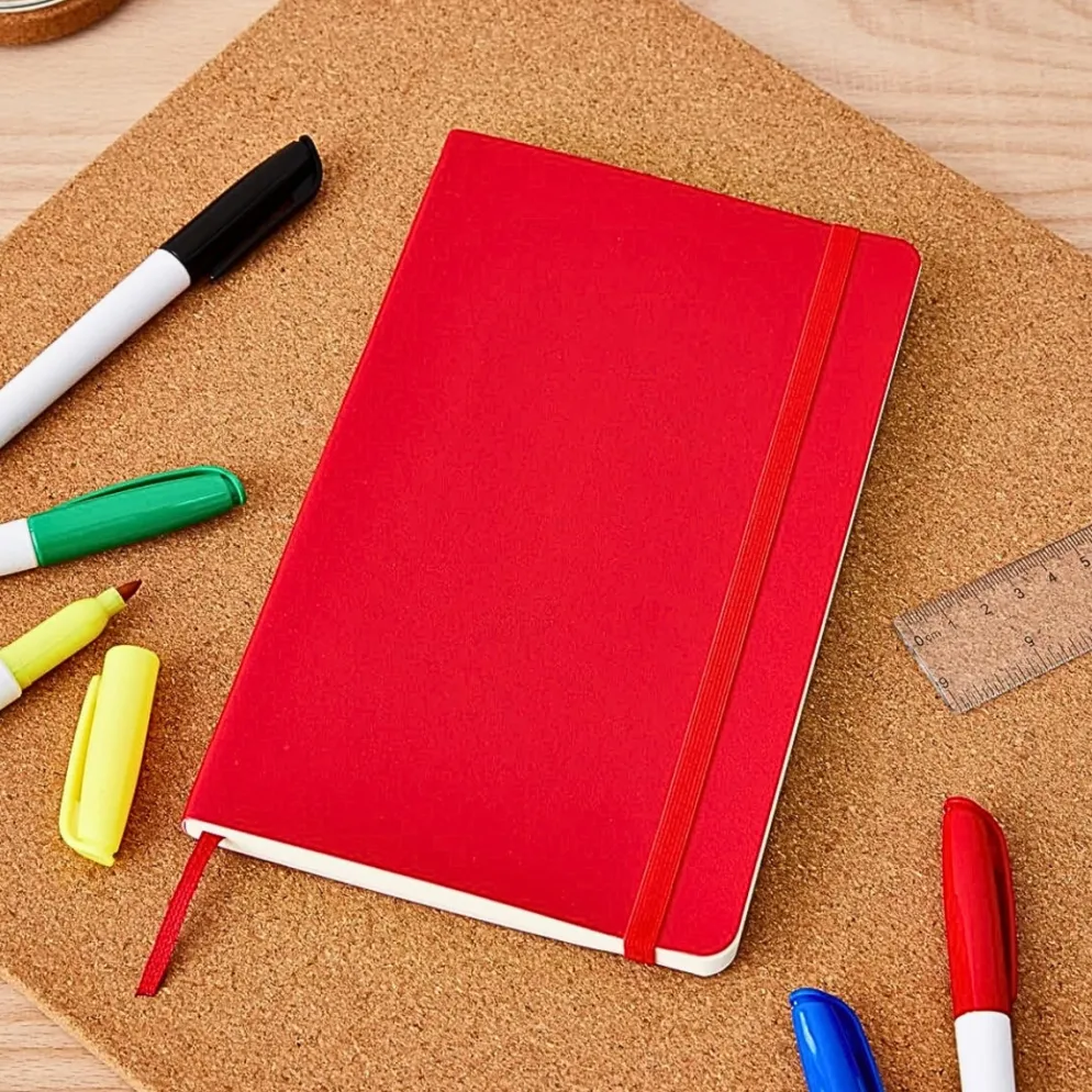 Moleskine Classic Notebook Soft Cover, A5 Large - Red
