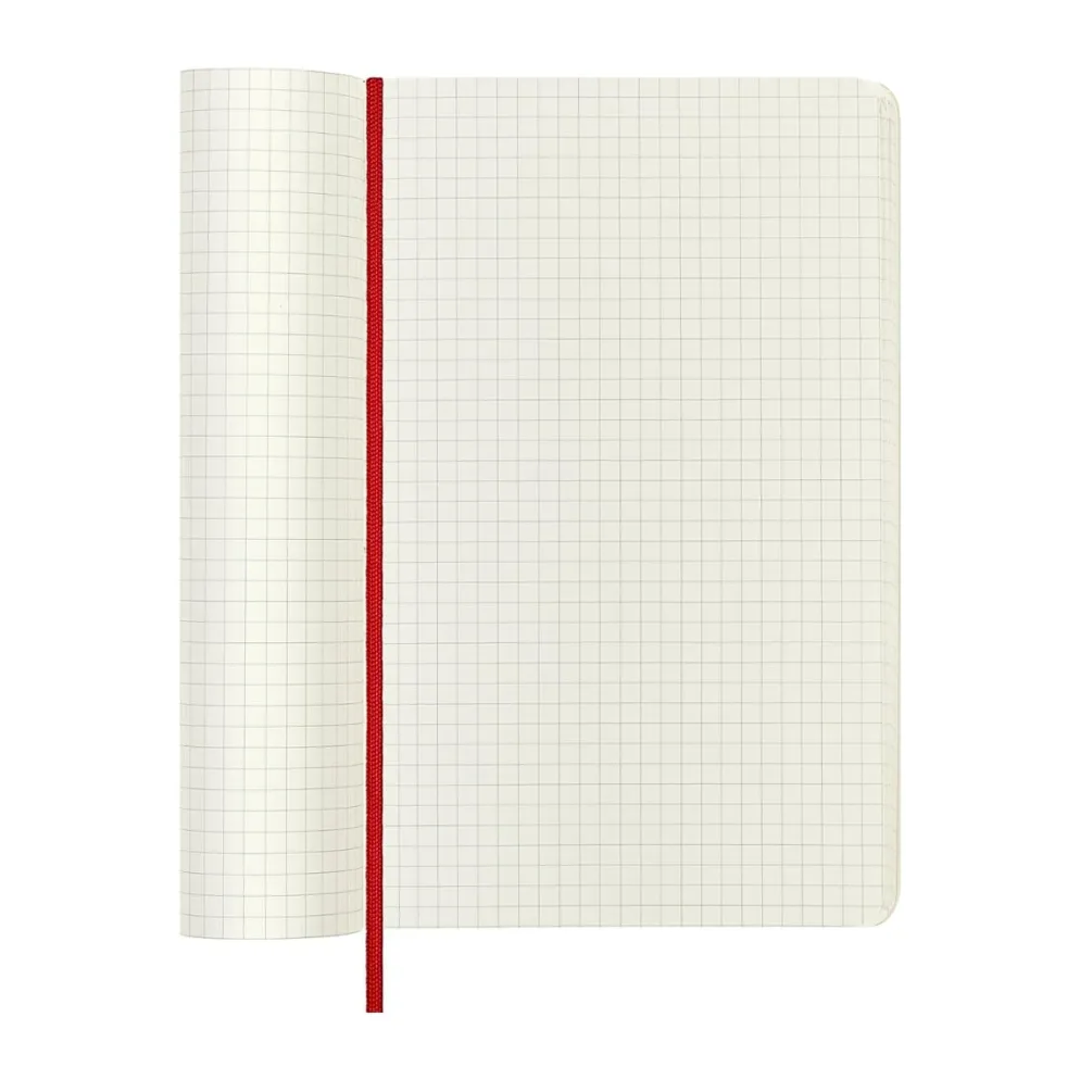 Moleskine Classic Notebook Soft Cover, A5 Large - Red