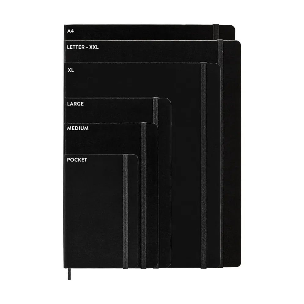 Moleskine Classic Notebook Soft Cover, A5 Large - Red