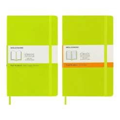 Moleskine Classic Notebook Soft Cover, A5 Large - Lemon Green
