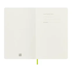 Moleskine Classic Notebook Soft Cover, A5 Large - Lemon Green