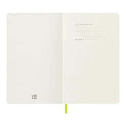 Moleskine Classic Notebook Soft Cover, A5 Large - Lemon Green