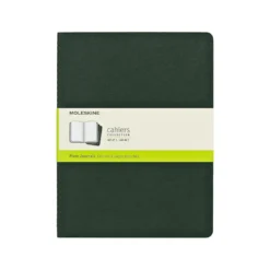 Moleskine Extra Large Cahier (Pack of 3) - Myrtle Green