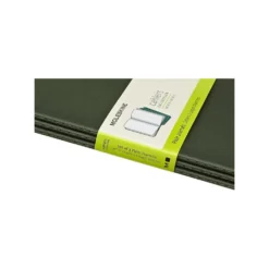 Moleskine Large Cahier – Myrtle Green (Set of 3)