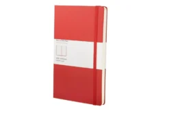 Moleskine Large Red Notebook -- Ruled