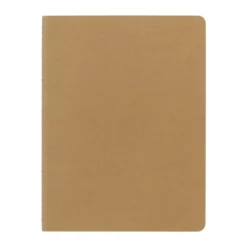Moleskine Plain Kraft Cahier 19cm x 25cm [pack of 3]